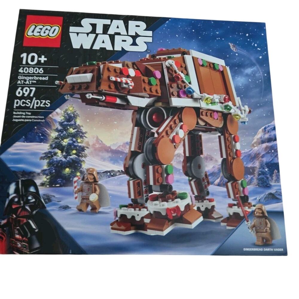 NEW Lego Star Wars set 40806 Gingerbread AT-AT Walker In HAND